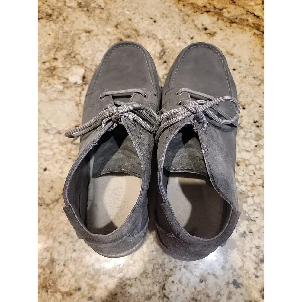 Koolaburra By UGG Kiran Men's Chukka Ankle Boots  Gray  Suede Leather Size 12